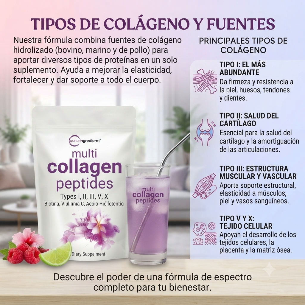 MULTI-COLLAGEN PEPTIDES 100% ORIGINAL® BELLA POR DENTRO Y POR FUERA