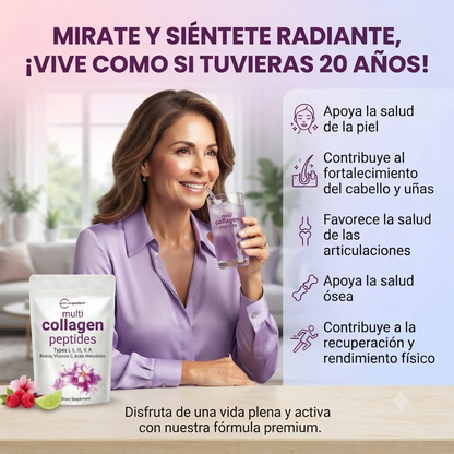 MULTI-COLLAGEN PEPTIDES 100% ORIGINAL® BELLA POR DENTRO Y POR FUERA